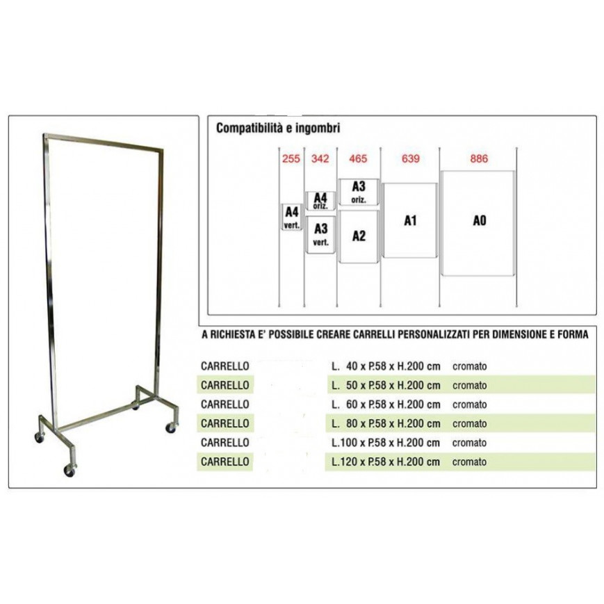 Carrello Sistema Cavo