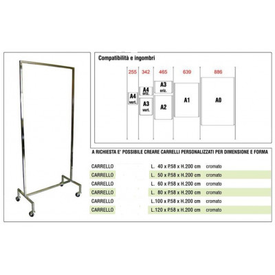 Carrello Sistema Cavo