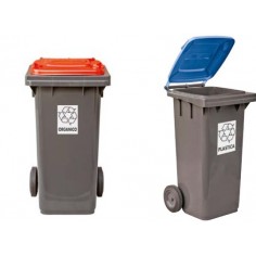 Bidone Carrellato 240Lt.