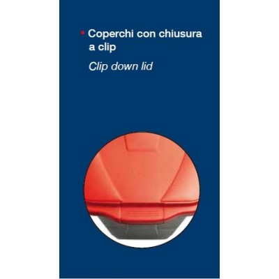 Bidone Carrellato 100 Lt.