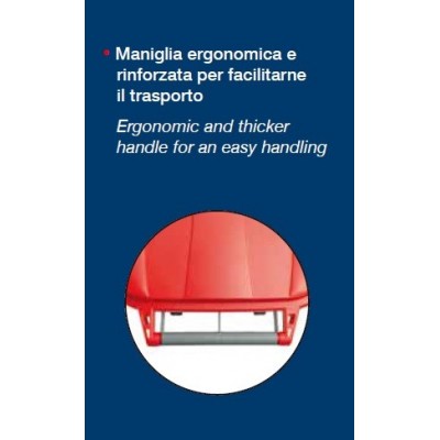 Bidone Carrellato 100 Lt.