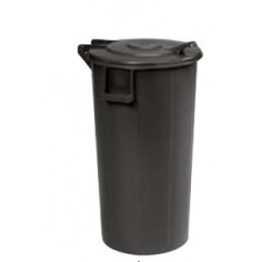 Bidone Coperchio a Cerniera 80Lt