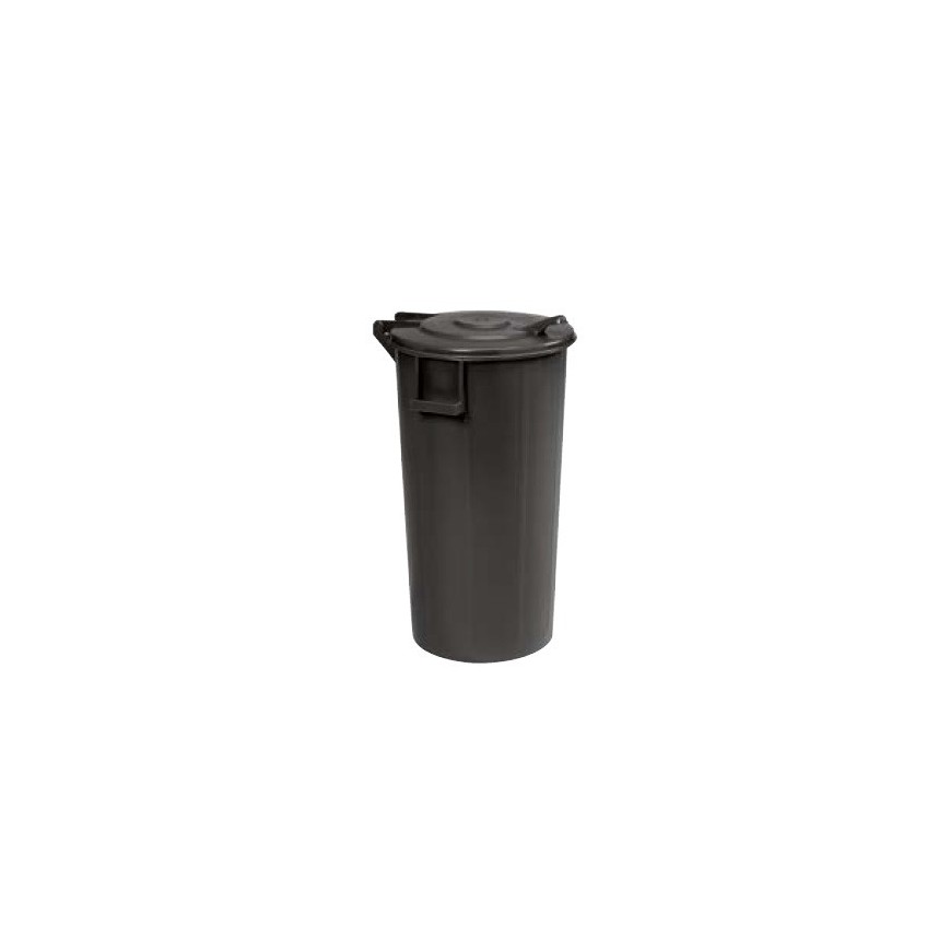 Bidone Coperchio a Cerniera 80Lt