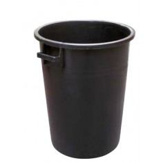 Bidone Industriale Nero 150 Lt.