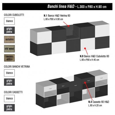 Banco Cassa per Negozi HD