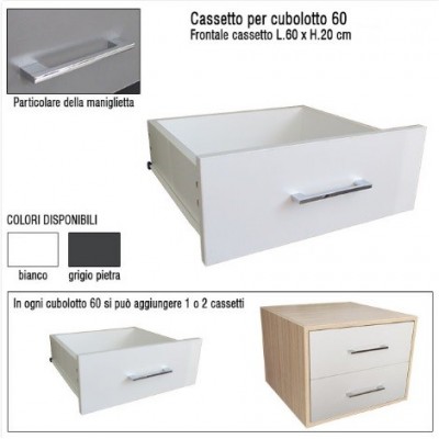 Cassetto per Cubolotto HD L.60