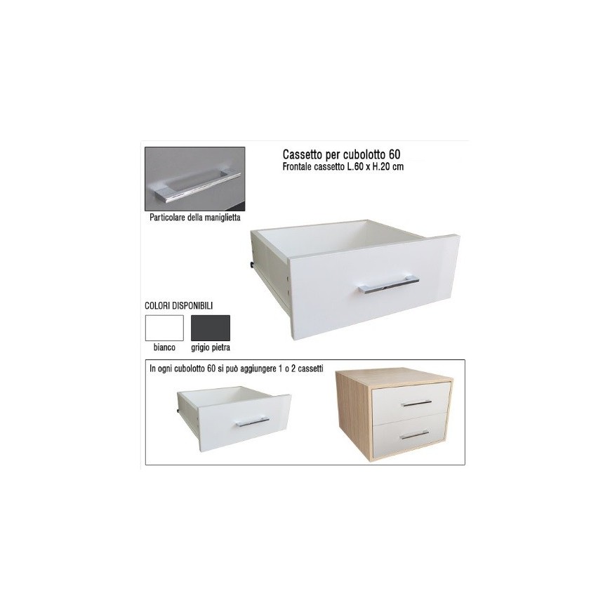 Cassetto per Cubolotto HD L.60