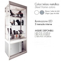 Vetrina con mobiletto H.220