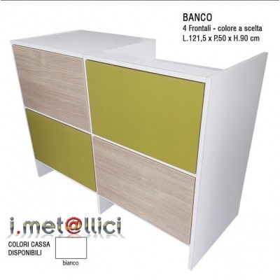 Banco Cassa Quadro Quattro Pannelli