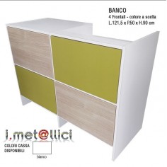 Banco Cassa Quadro Quattro Pannelli