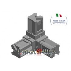 Giunto Quadro Grezzo 3/Via Angolo