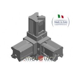 Giunto Quadro Grezzo 3/Via a T