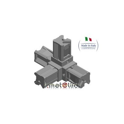 Giunto Quadro Grezzo 4/Via