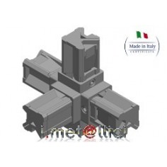 Giunto Quadro Grezzo 4/Via Piedino