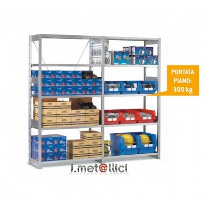 Scaffale ad Incastro Zincato