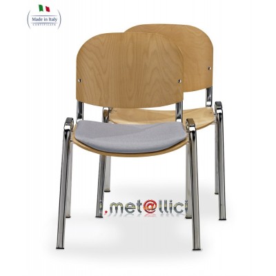 Sedia ufficio attesa Orion Wood