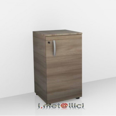 Mobile archivio per ufficio anta a battente H. 81,3 cm
