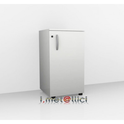 Mobile archivio per ufficio anta a battente H. 81,3 cm