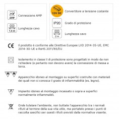 Connettore Rotondo a Incasso