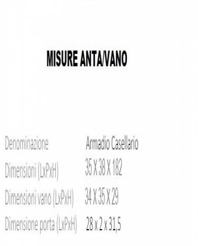 Armadietto per  Portaborse 5/porte