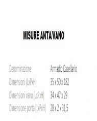 Armadietto per  Portaborse 5/porte