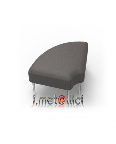 Elemento panca SINUA angolo 90°