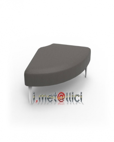Elemento panca SINUA angolo 90°
