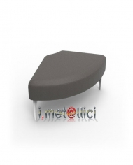 Elemento panca SINUA angolo 90°