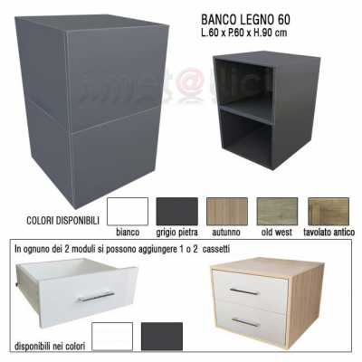 Banco Legno HD 60