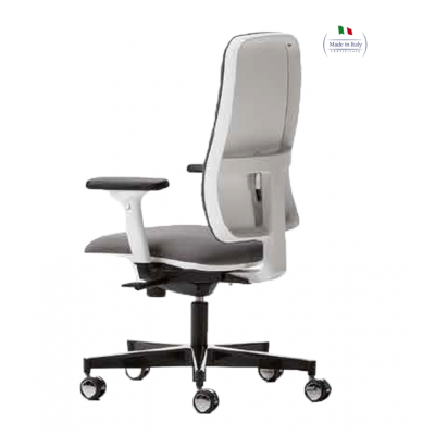 Sedia Operativa WIN versione bianca tappezzata