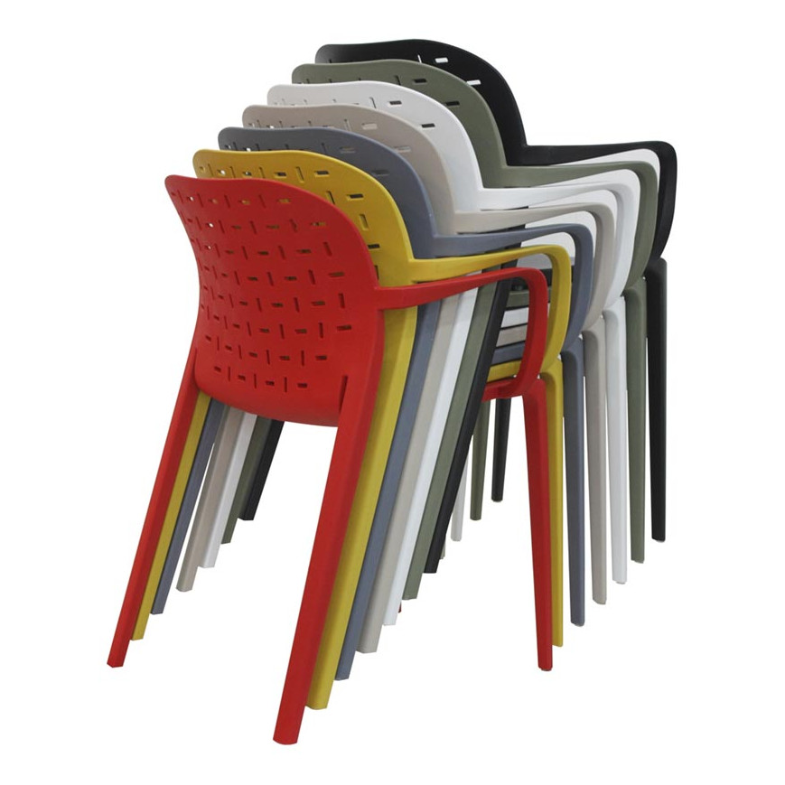 Sedia POLI con Braccioli (4pz)