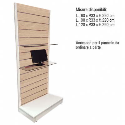 Espositore Dogato L.60 X P.33 X H.220