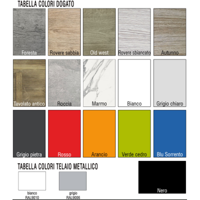 Espositore dogato singolo L.60 X P.33 X H.190cm