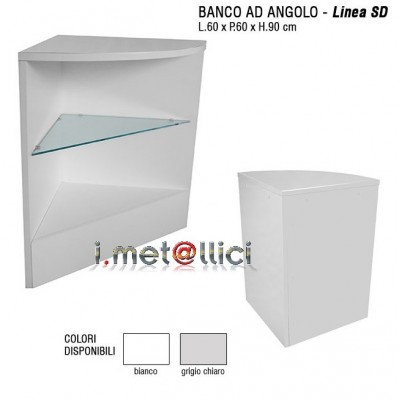 Banco vendita Angolo per negozi SD L.60 X P.60 X H.90