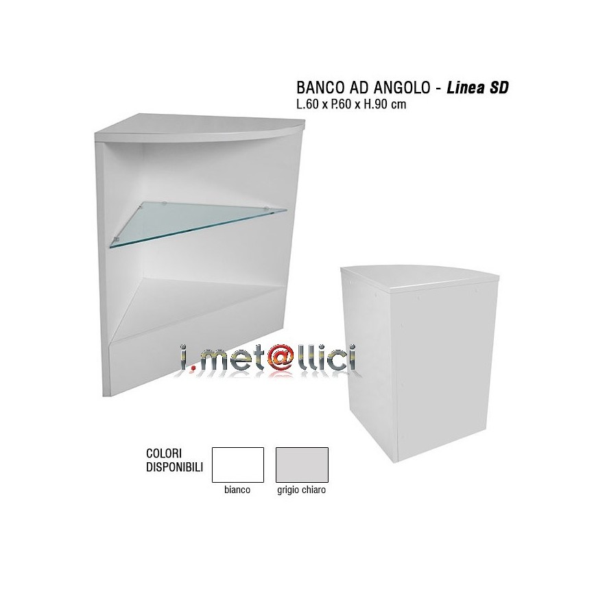 Banco vendita Angolo per negozi SD L.60 X P.60 X H.90