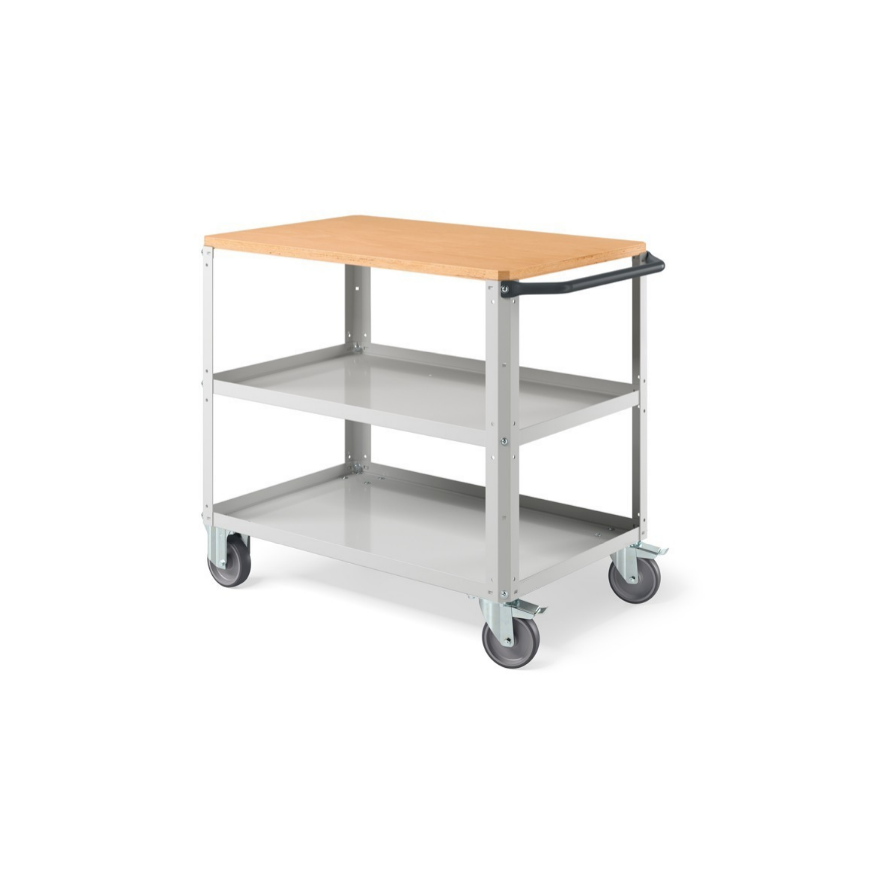 Carrello CLEVER Large Piano Legno