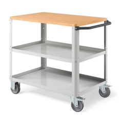 Carrello CLEVER Large Piano Legno