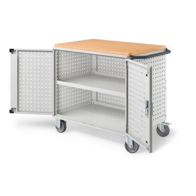 Carrello CLEVER Large con Ante Forate