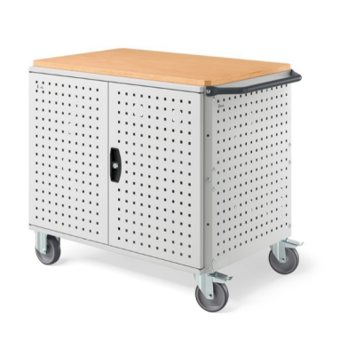 Carrello CLEVER Large con Ante Forate