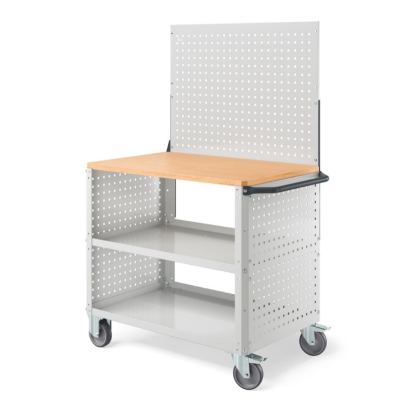 Carrello CLEVER con Fianchi e Pannello Forati