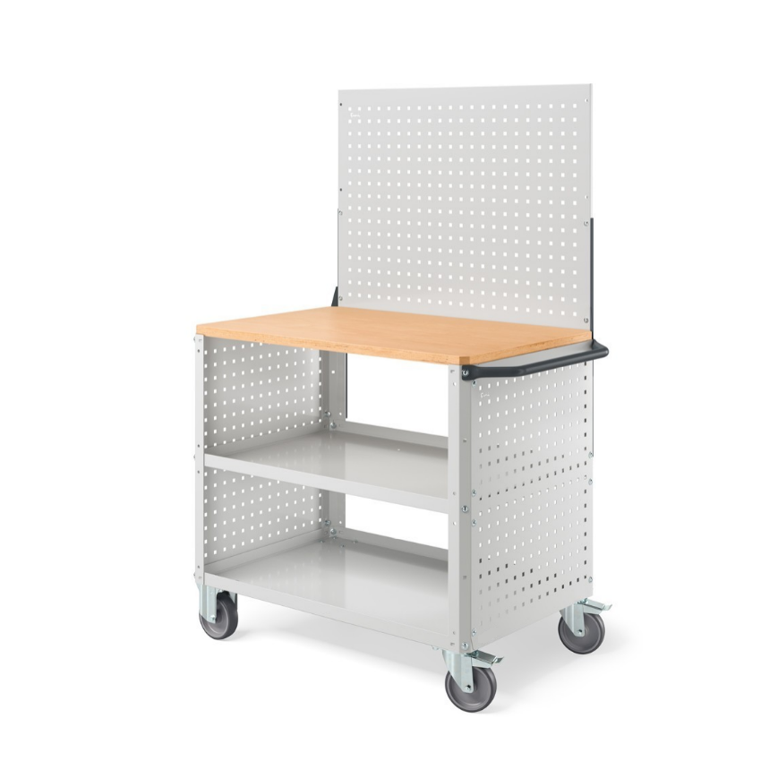 Carrello CLEVER con Fianchi e Pannello Forati