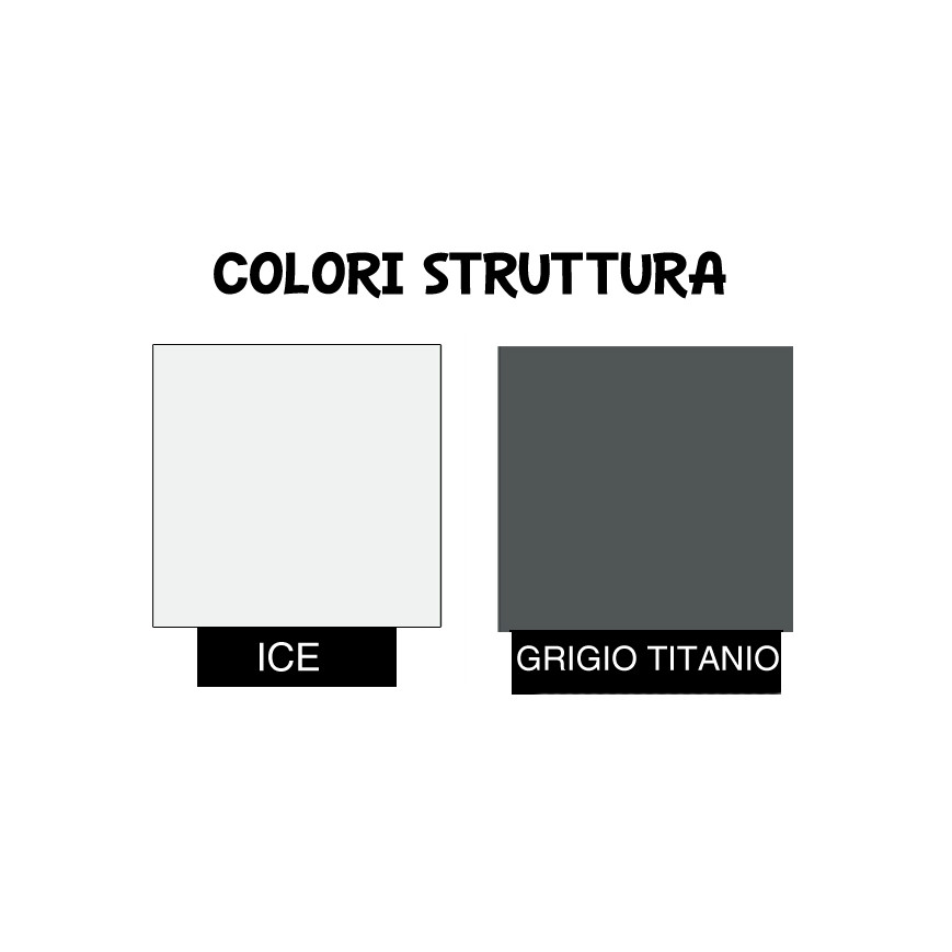 Scrivania Direzionale D1 Struttura Titanio p.90