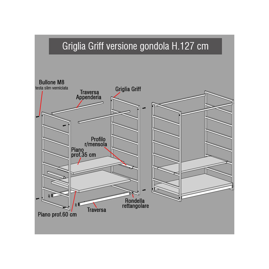 Traversa Appenderia L.58,4