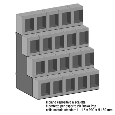 Piano Espositivo a Scaletta