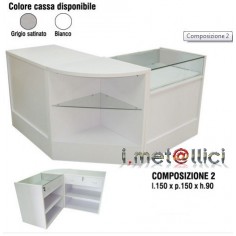 Bancone Vendita  per Negozi SD Composizione 1