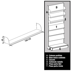 Piano Porta Libri