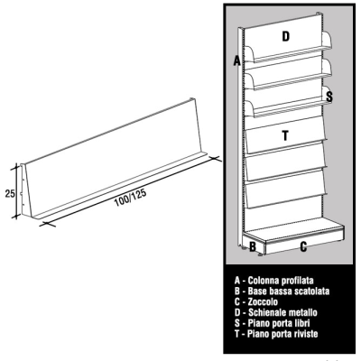Piano Porta Riviste