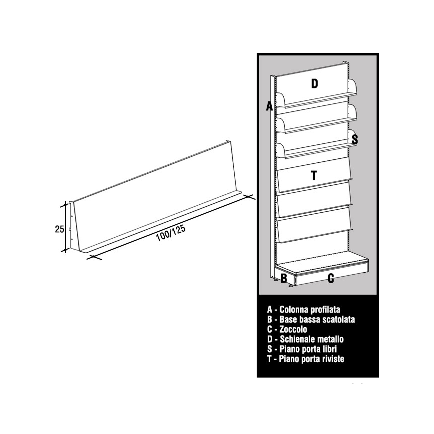 Piano Porta Riviste