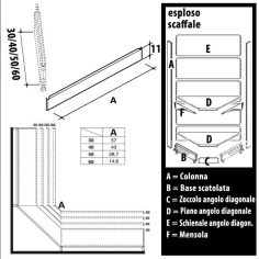 Schienale Angolo Diagonale