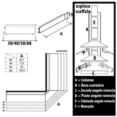 Zoccolo Angolo Diagonale
